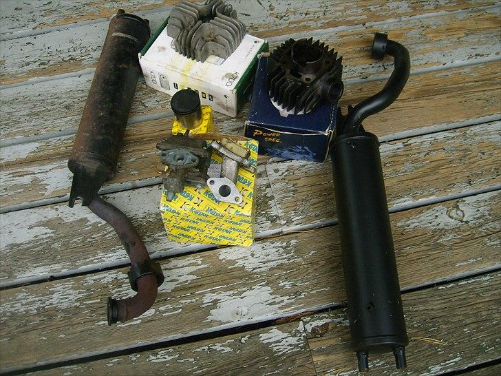 Suzuki cr 50 i 45 knallert (projekt) - 8,5 hk kommer på senere når den er kørt til omkring 500km CA, billede 17