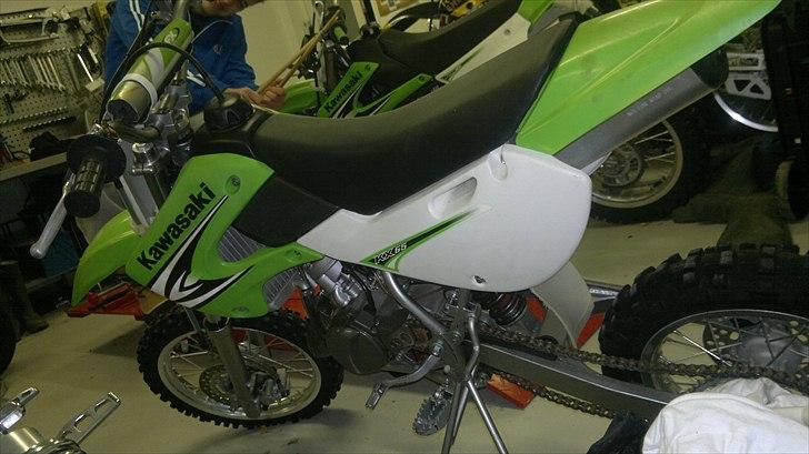Kawasaki 65cc (Solgt) billede 4