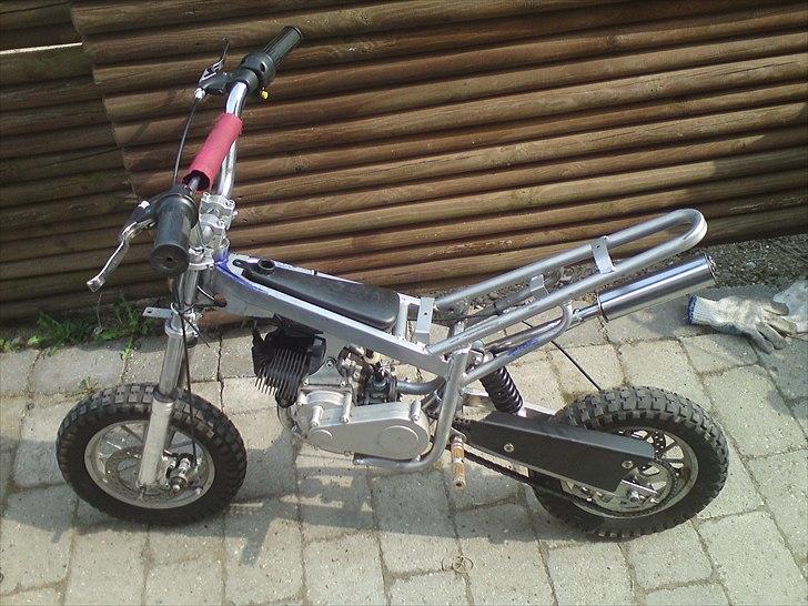 MiniBike Pocketbike   (SOLGT)   - under projektet :D billede 3