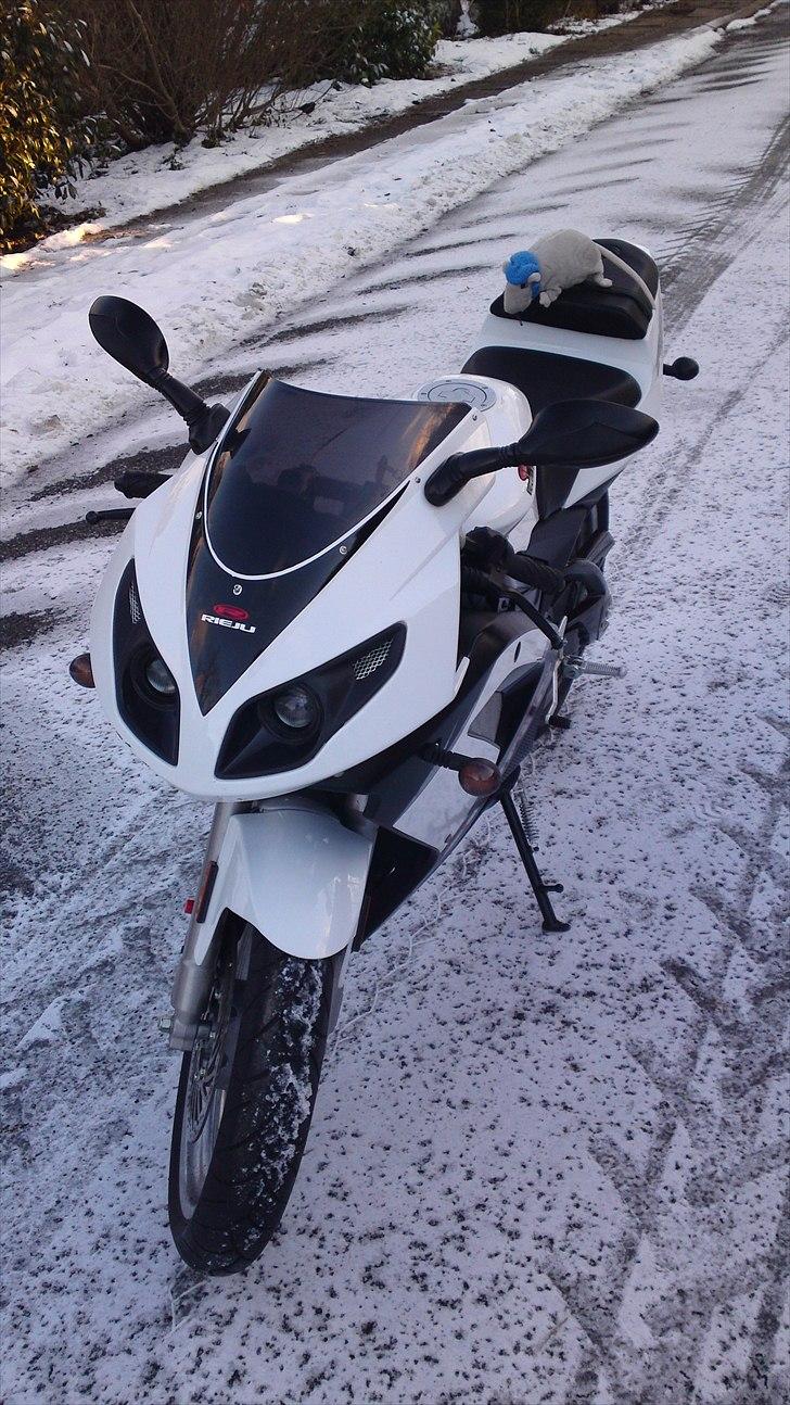 Rieju RS2 Matrix - 50ccm - Og sådan ser den ud, når man møder den på gaden - man bliver pænt hilst... af mc-cyklisterne!!! billede 5