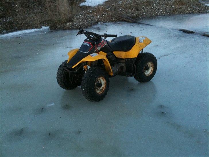Suzuki LT 80 QUAD SPORT - Lige et billed på isen :D billede 14