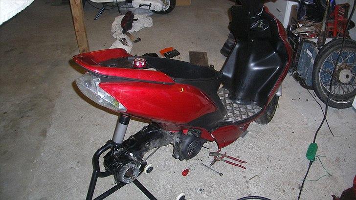 Yamaha Jog R - Gearings skift billede 8