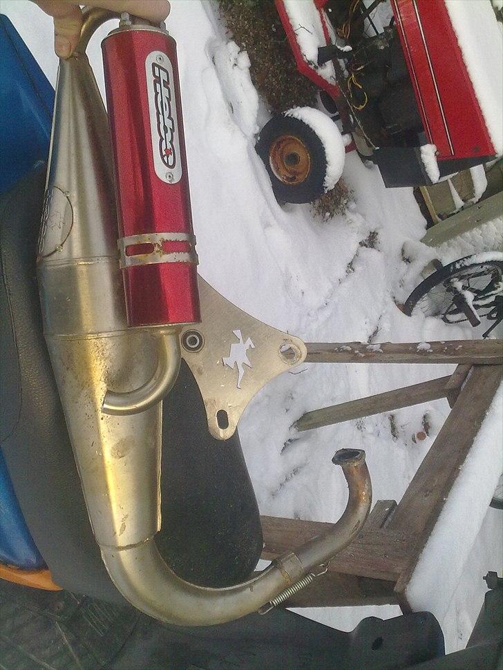 Yamaha Evo bws ->Solgt<- 4600 - Fra dagen efter da jeg fik den ! :)   -   klar til sin Make over :D  ( Den blev pudset helt vildt :D  billede 4