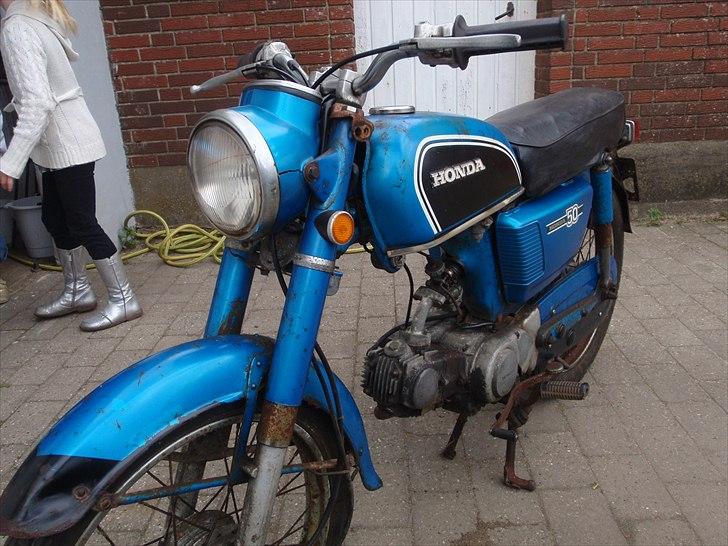 Honda Cd50k1 - Sådan var den ved køb billede 1