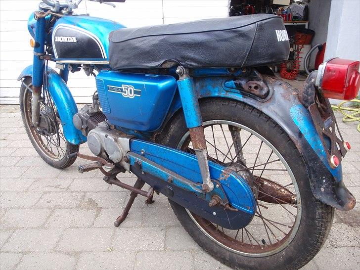 Honda Cd50k1 - Skærme som sædvanlig ikke gode. billede 2