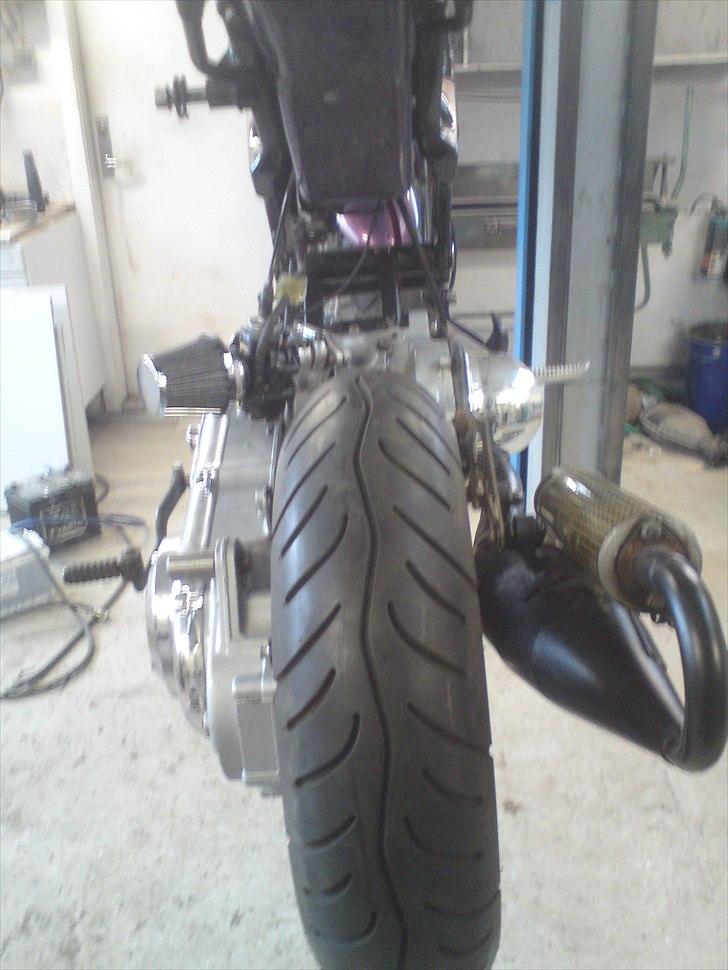 Suzuki street magic solgt - prøve montering at kåbe :) billede 15