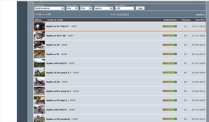 Aprilia Sx 50 *SOLGT* billede 10