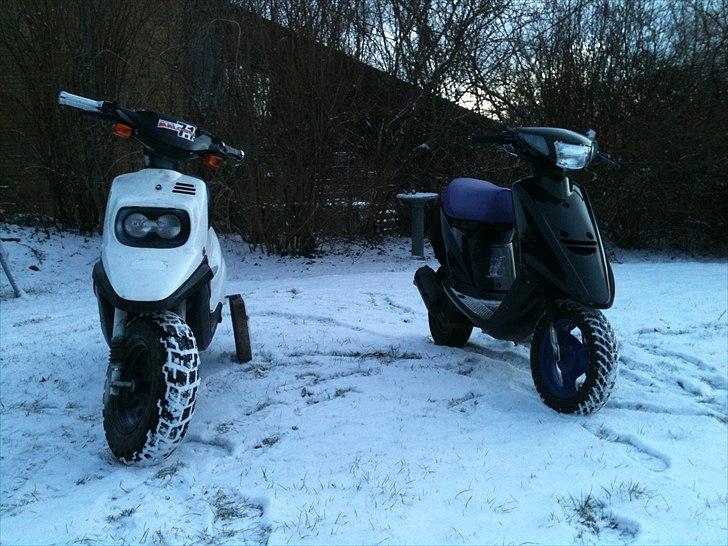 MBK Booster CW50 # Væk - Boosteren og jog bazen :) vinter d. 26-1-11 billede 9