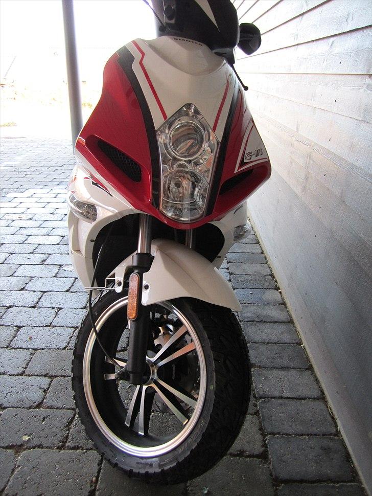 Giantco G-10 (45'er) -= SOLGT =- - Og så lige fronten i dagslys... billede 12