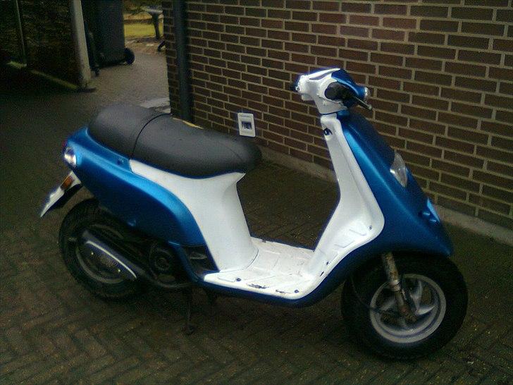 Piaggio typhoon (totalt skadet) - sådan her ser den ud nu. billede 12