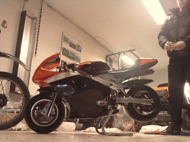 MiniBike Pocket bike! ophugget! billede 8