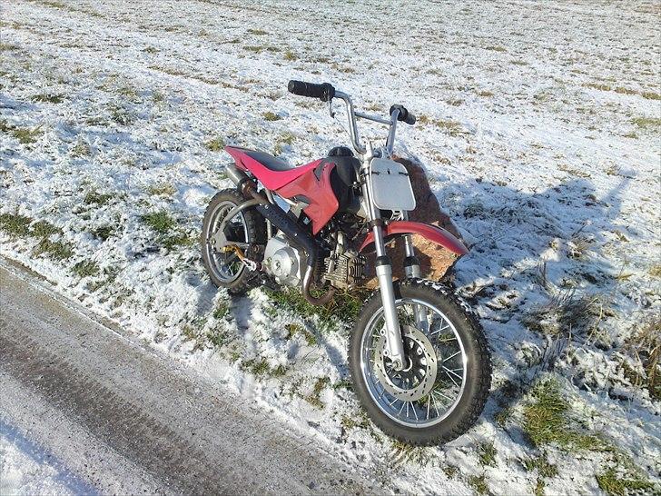 MiniBike dirtebike (TIL SALG BYD) billede 4