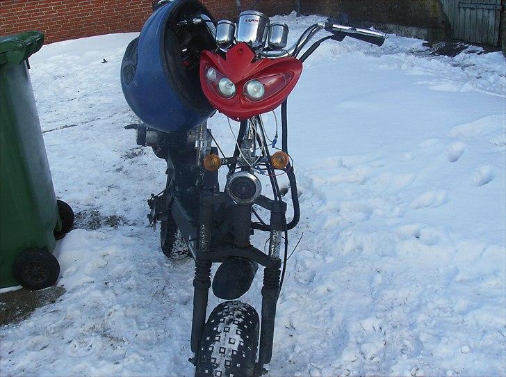 MiniBike benzin løbehjul billede 2