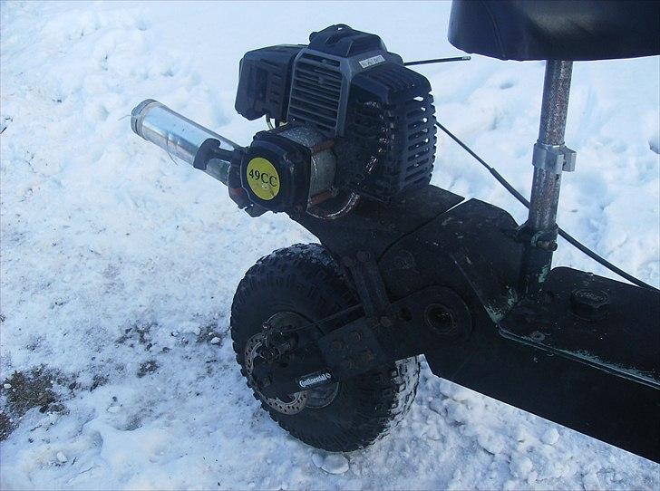 MiniBike benzin løbehjul billede 3