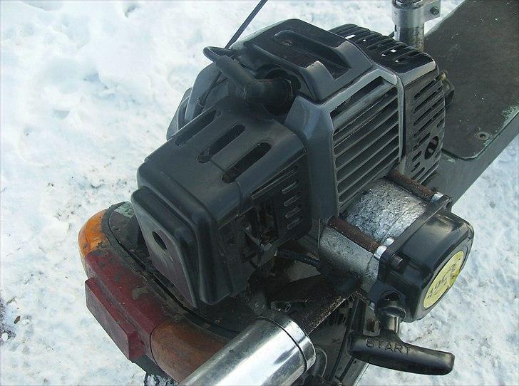 MiniBike benzin løbehjul billede 4