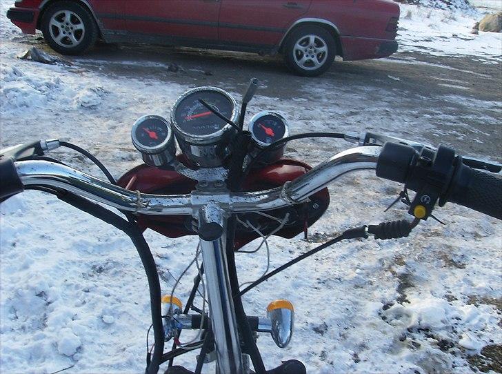 MiniBike benzin løbehjul billede 5