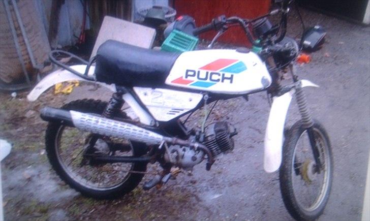 Puch pioneer - som den stod da jeg hentede den  billede 1