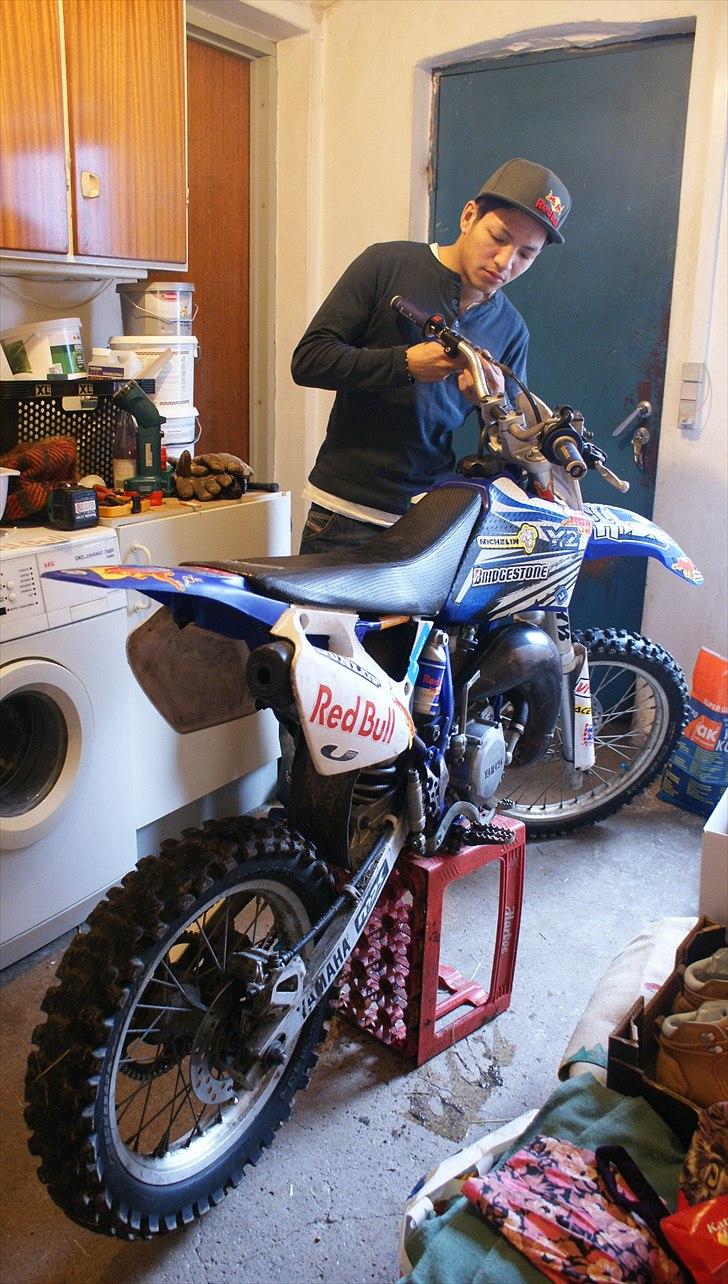 Yamaha YZ85cc høj FMX Red Bull billede 13