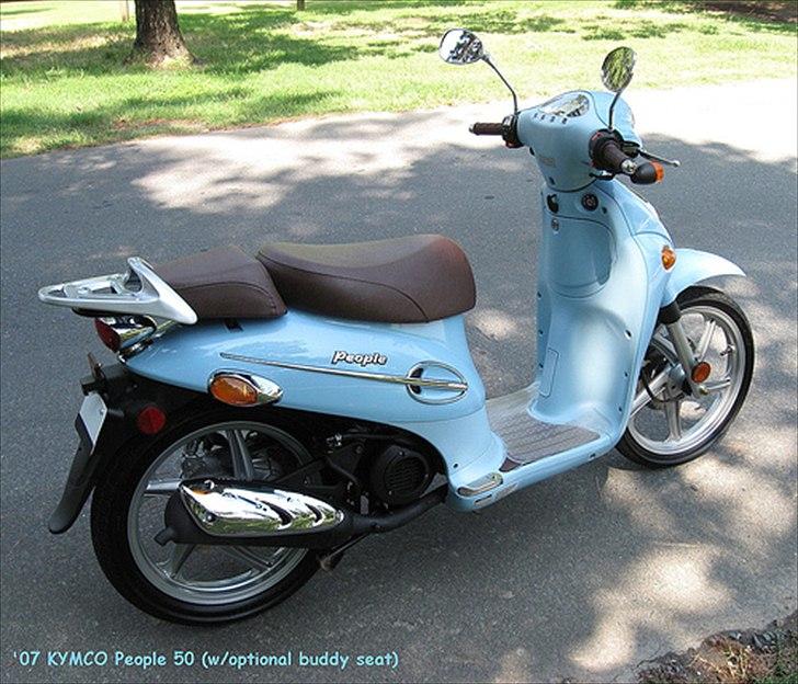 Kymco pepole    solgt  - overvejer at male den denne farve  billede 6