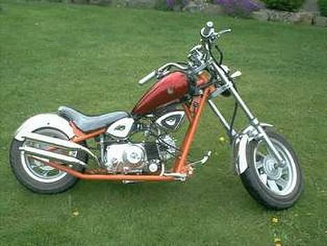 MiniBike Chopper 70ccm  billede 1