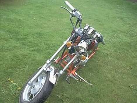 MiniBike Chopper 70ccm  billede 6