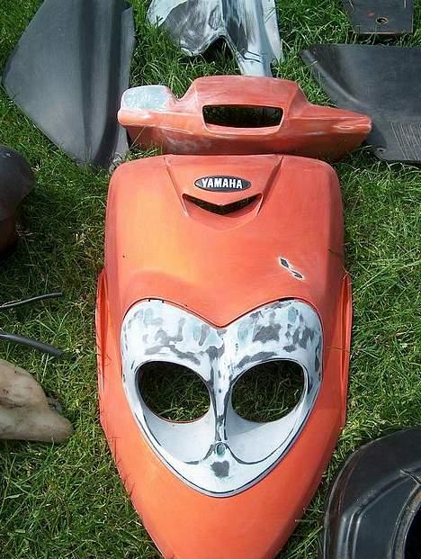 Yamaha Bws Ng [Project/Solgt] - Frontskjoldet efter lidt spartel... billede 1