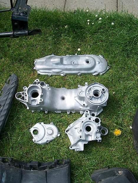 Yamaha Bws Ng [Project/Solgt] - Motoren er blevet glasblæst og skal kuglepoleres billede 4