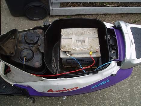 Aprilia Amico 50 (45KM.) - Hehe ja sån for man strøm nok ;-) billede 5