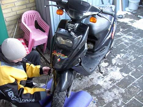 PGO HOT50 - klistermærkerne ligner noget fra 80erne billede 8