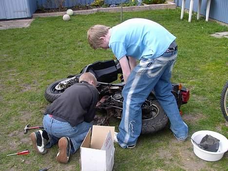 PGO HOT50 - godt lillebror og hans venner gider at hjælpe:-D billede 12