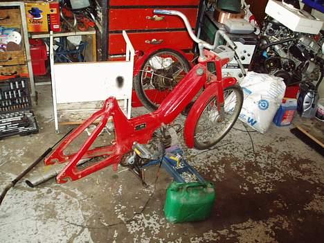 Puch maxi p solgt for 2700kr - her er den inden jeg gik i gang  billede 2