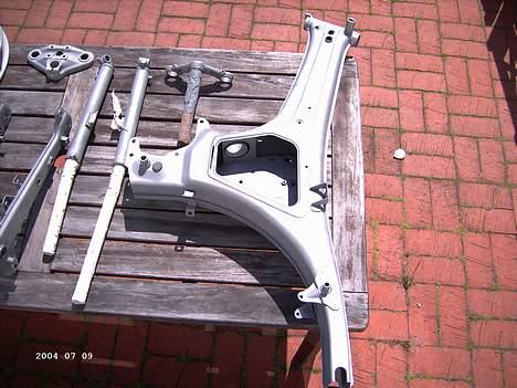 Puch N-4SSL Monza Flagskib - Efter sandblæsning billede 16