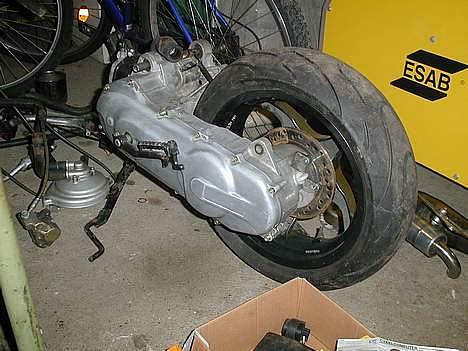 Yamaha spy byttet med smx - lc ny aerox motor kommer på spy"en  billede 6