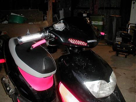 Honda SFX - Pink bremsegrip fra Ariete samt Pink gitter i styrskjoldet billede 8