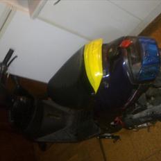 Yamaha jog AS taget af svine