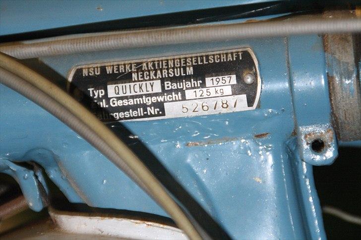 Veteraner Nsu Quickly S/L billede 10