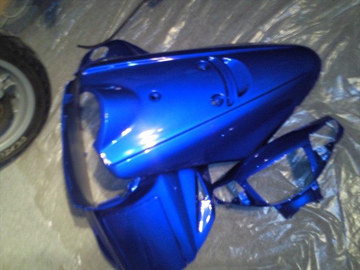 Yamaha Jog Fs LC Projekt - Solgt - Helt nyt kobolt blå skjoldsæt. billede 9