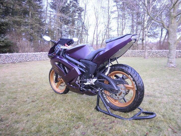 Rieju Matrix Limited Edition - Her på min meget gode og solide pitstand. billede 4