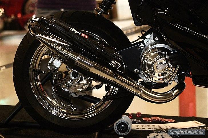 Yamaha Aerox S6R -Ny 2009 Model! -  Scandinavian Custom Show 2010 - 1. Præmie i Best Scooter billede 11