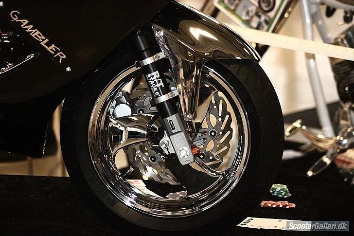 Yamaha Aerox S6R -Ny 2009 Model! -  Scandinavian Custom Show 2010 - 1. Præmie i Best Scooter billede 12