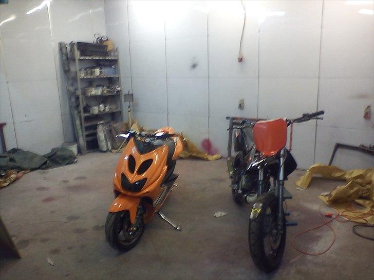 Derbi Senda Mhr team.  - Lige inden de blev sat i traileren til smc 11:)  billede 14