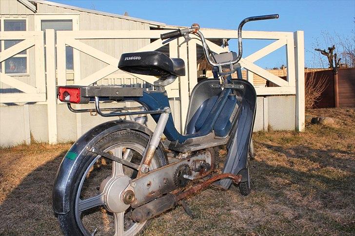 Vespa bravo gammel smølf billede 1