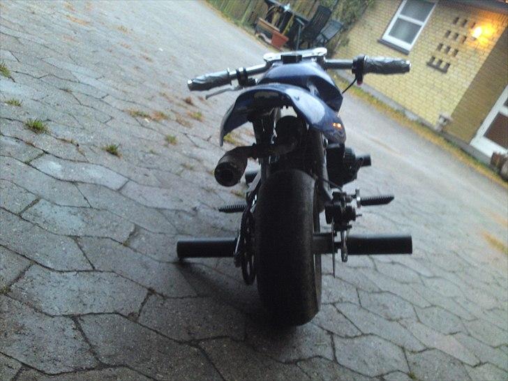 MiniBike pocket bike (SOLGT) billede 3