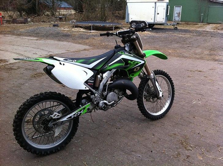 Kawasaki 125 (byttet til Yamaha 250) billede 2