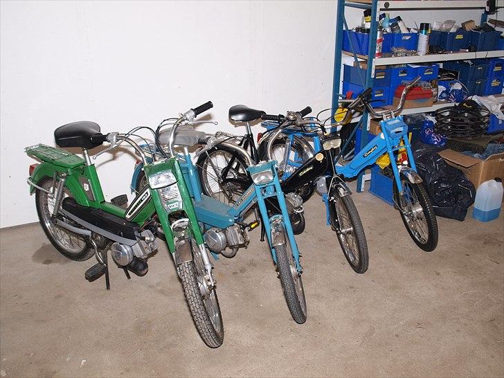 Peugeot 103 S - Hele samlingen...:-) Peugeot 103, 101 og 2 x Motobecane Cady billede 13