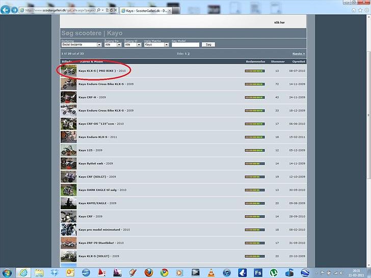 Kayo KLX-S  ( PRO BIKE ) (solgt) - 1-plads :D :P billede 12