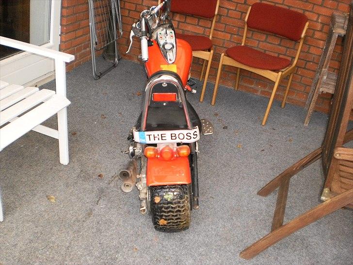 CPI Mini Chopper (skilt af, lavet til et prosjekt = fe - sådan så den ud da jeg fik den  billede 4