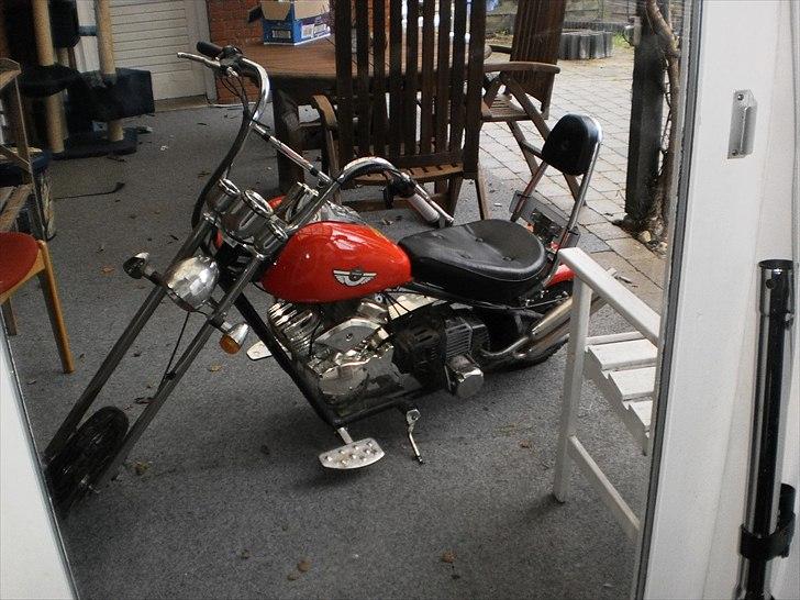 CPI Mini Chopper (skilt af, lavet til et prosjekt = fe - sådan så den ud da jeg fik den  billede 6