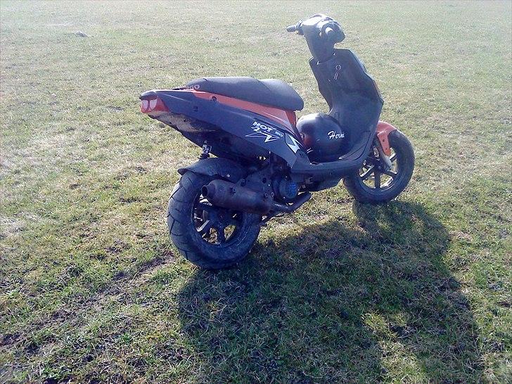 PGO hot 50 sort/orange  SOLGT billede 6