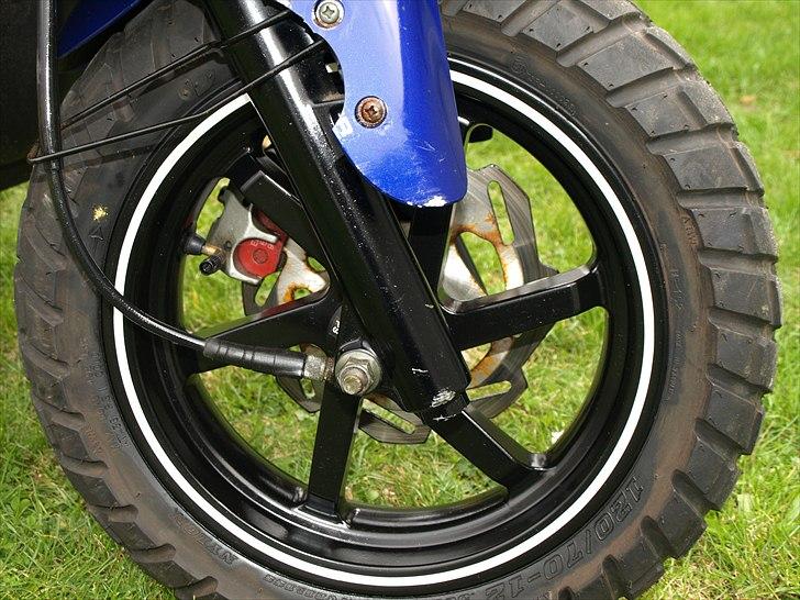 PGO Hot50 SP 12" 6 eger - pudset fælge 12" 6 eger billede 6